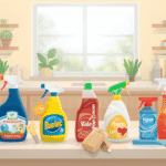 Refere-se ao tema dos 6 Itens de produtos de limpeza que não pode faltar