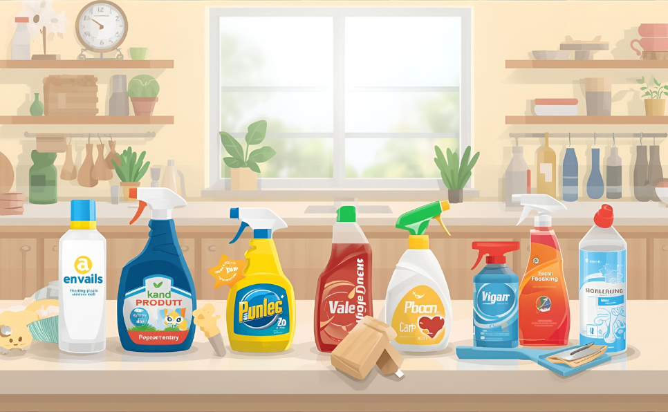 Refere-se ao tema dos 6 Itens de produtos de limpeza que não pode faltar