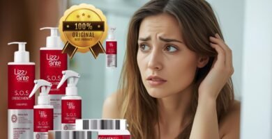 Esta imagem é o artigo sobre o produto S.O.S Crescimento Capilar Lizz ante Original
