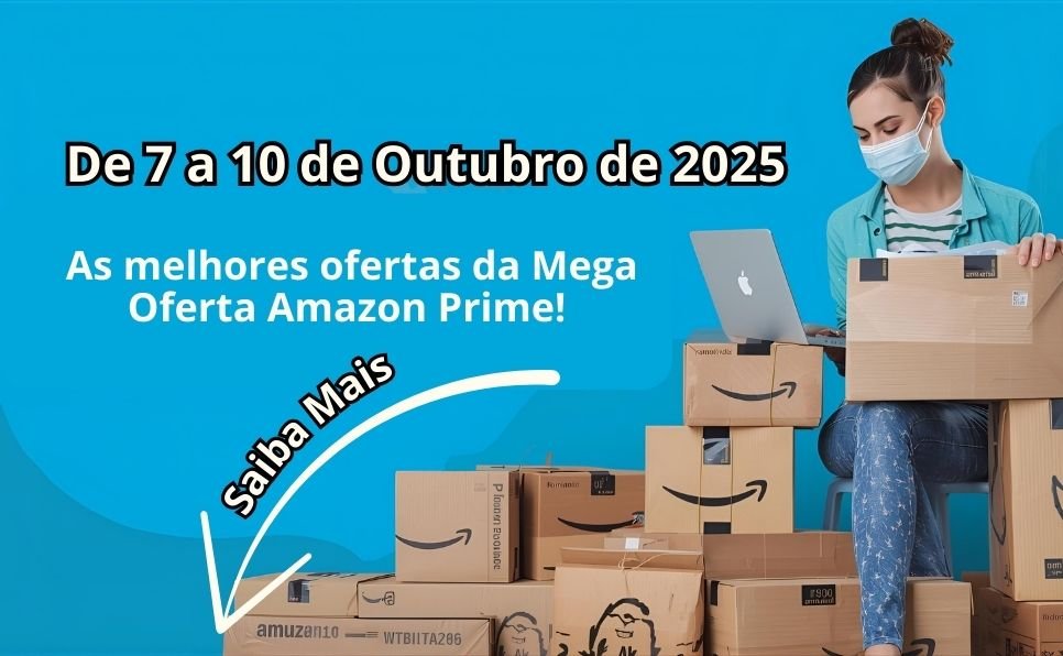 Esta imagem é da mega oferta Amazon prime