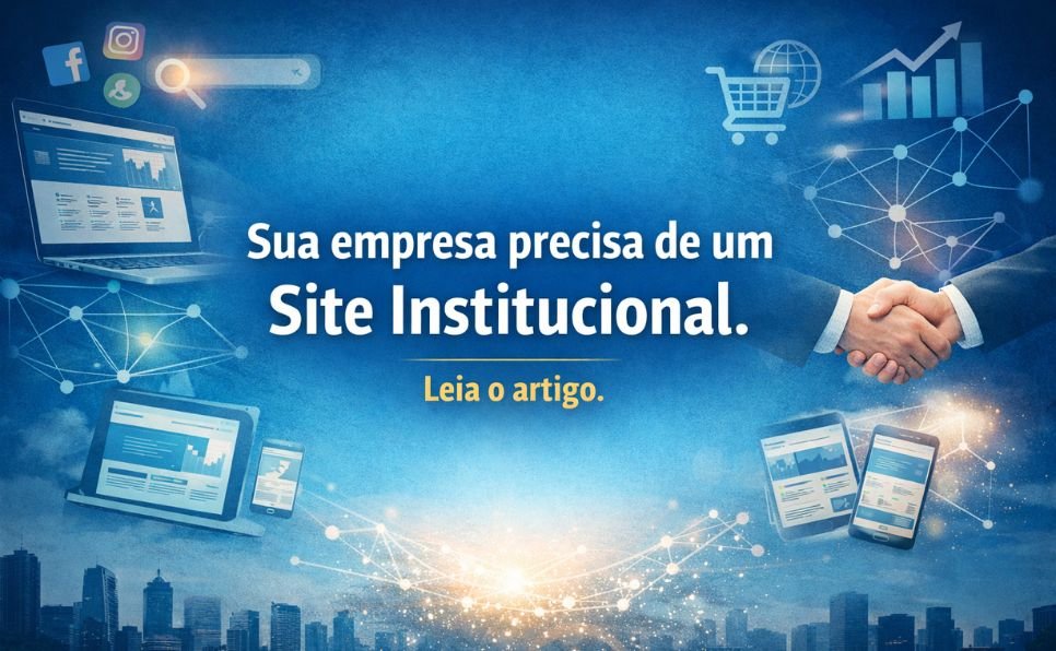 Imagem do artigo Como um Site Institucional Ajuda Sua Empresa a conquistar clientes